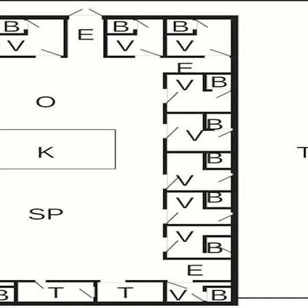Σπίτι διακοπών 22 Person In Lokken-by Traum *